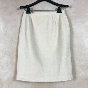Colour Eighteen Vintage Wool Cashmere Pencil Skirt Size 8
